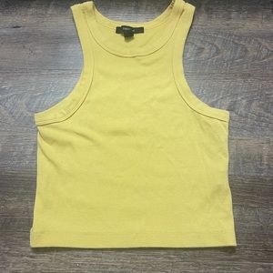 Forever 21 Yellow Tank
